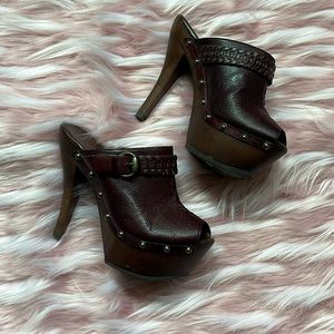 Jessica Simpson Open Toe Platform Slides